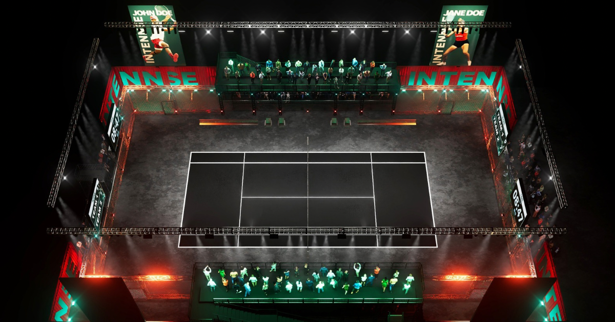 INTENNSE Unveils Groundbreaking Tennis Arena in Atlanta, Launching New Pro League This June